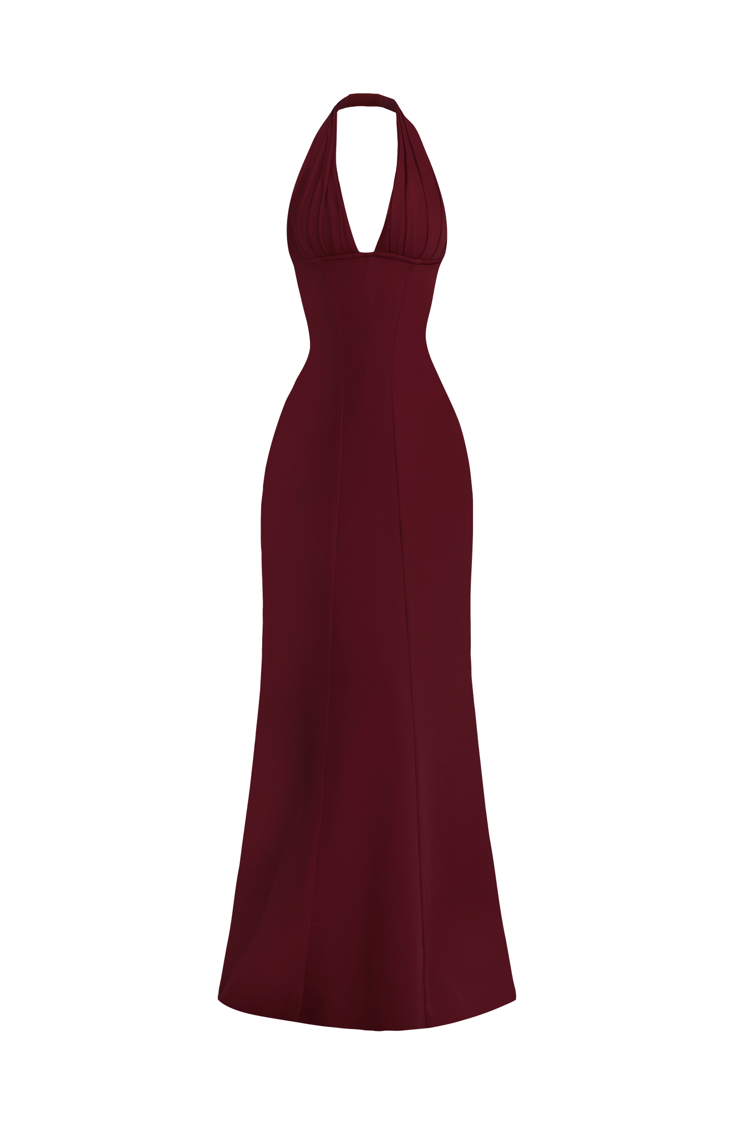 Vestido Maxi Adora - Lacado en Cereza