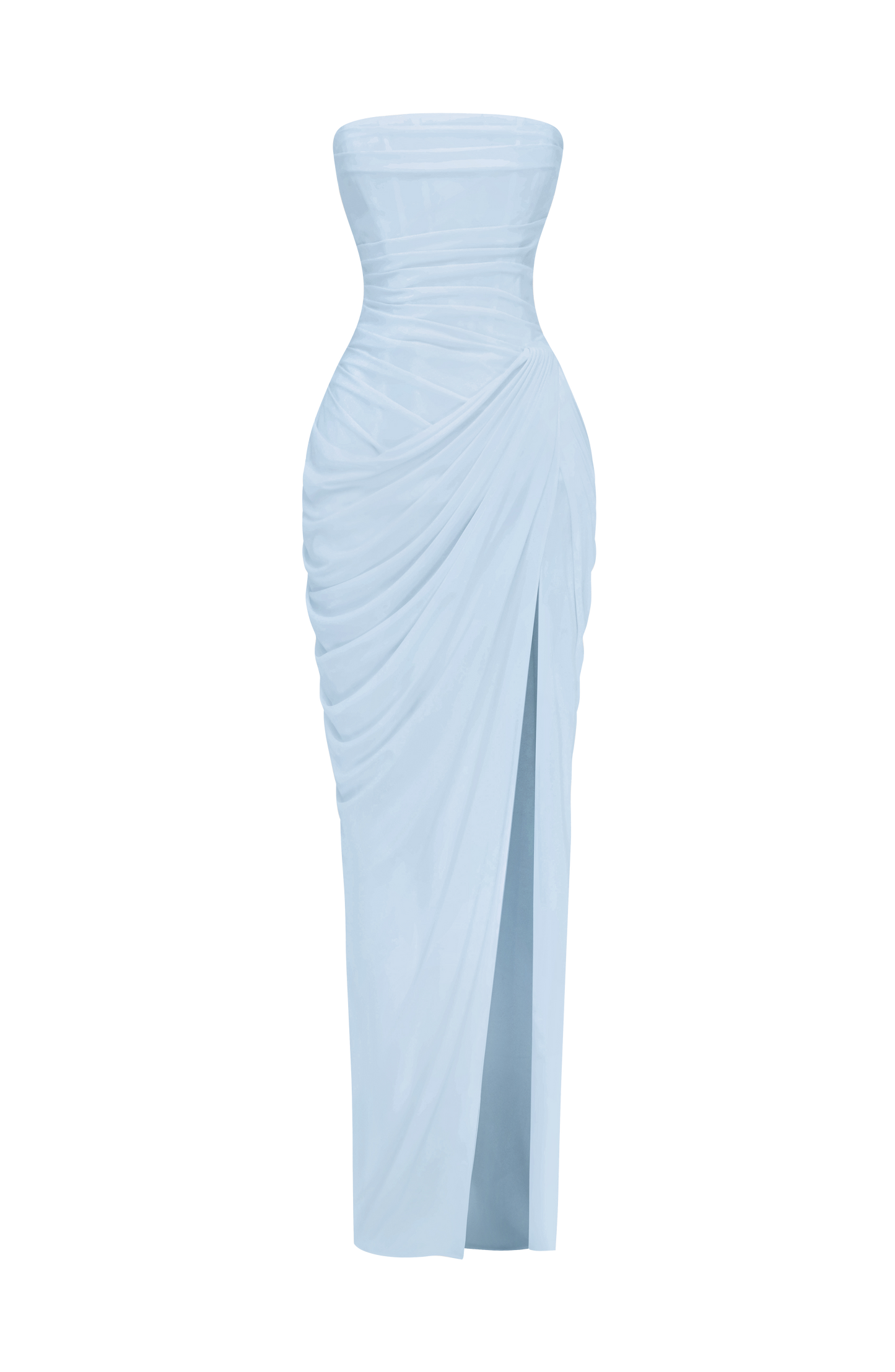 Cyra Vestido Maxi - Azul glaciar