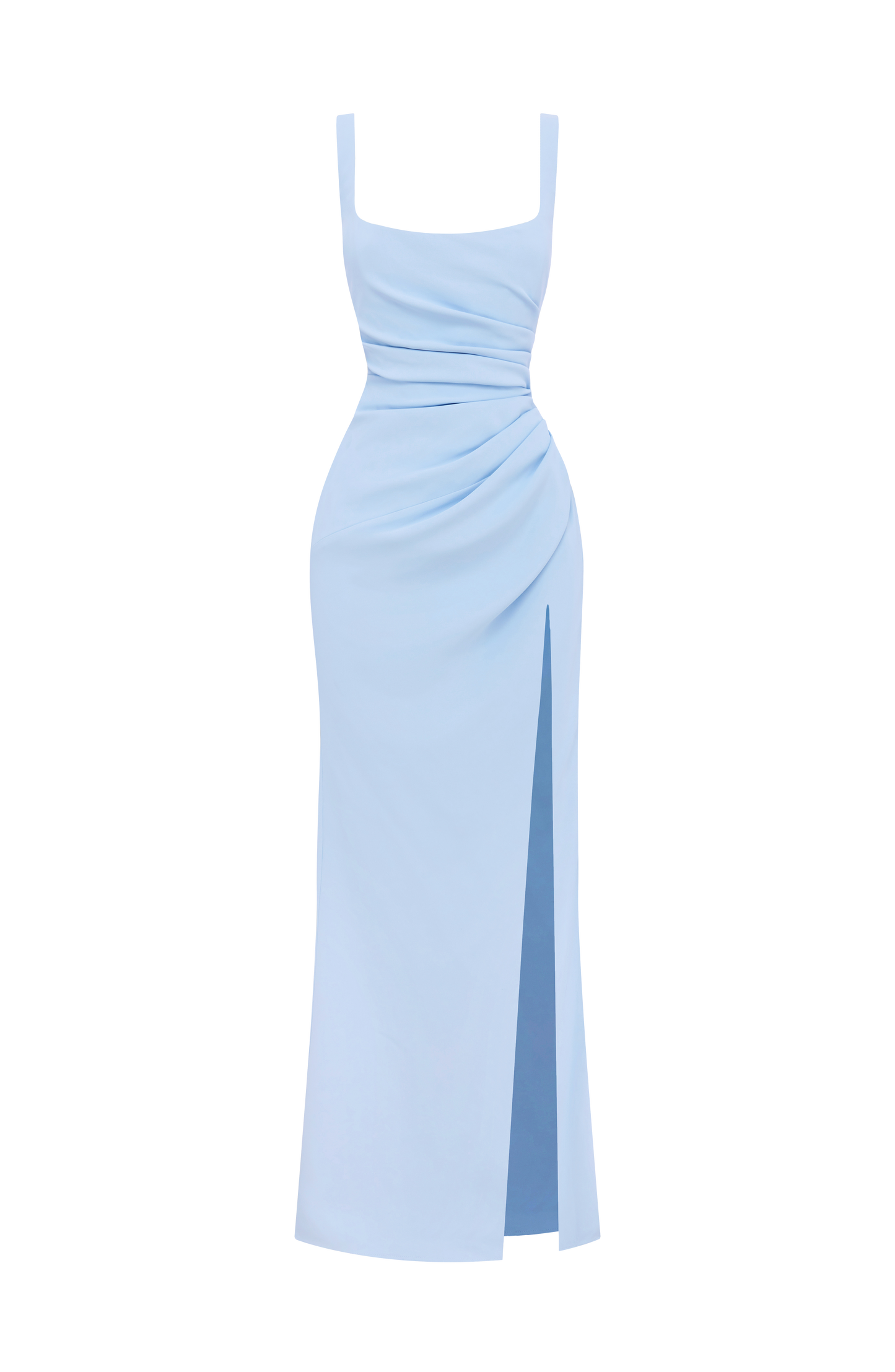 Vestido maxi Laleh - Azul glaciar