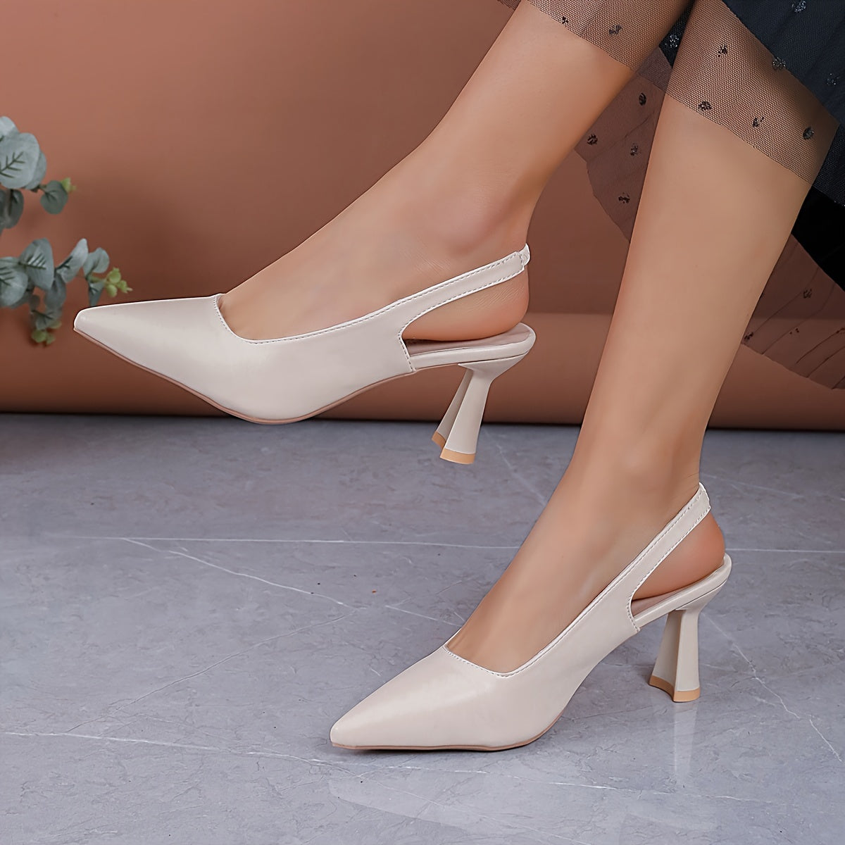Sophia™ | Elegantes tacones destalonados