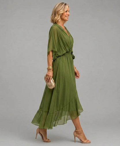 Monica | Vestido con Cuello en V