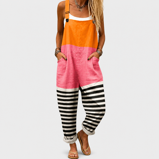 Mono Cómodo Naranja y Rosa