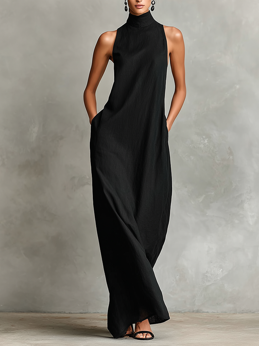 Caterina | Vestido largo minimalista