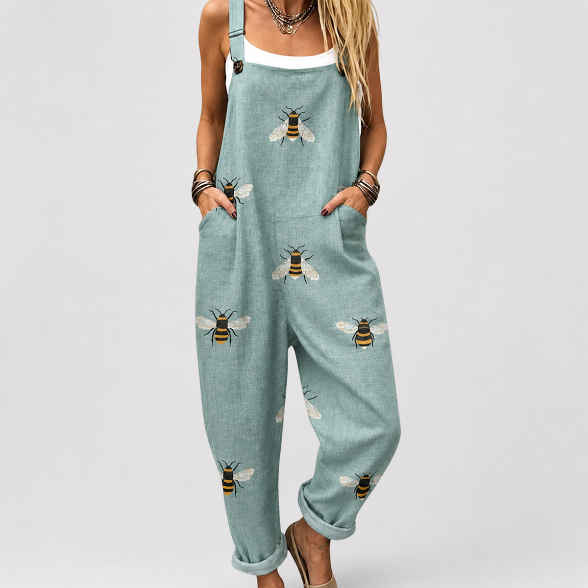 Mono Cómodo Abejas Azules