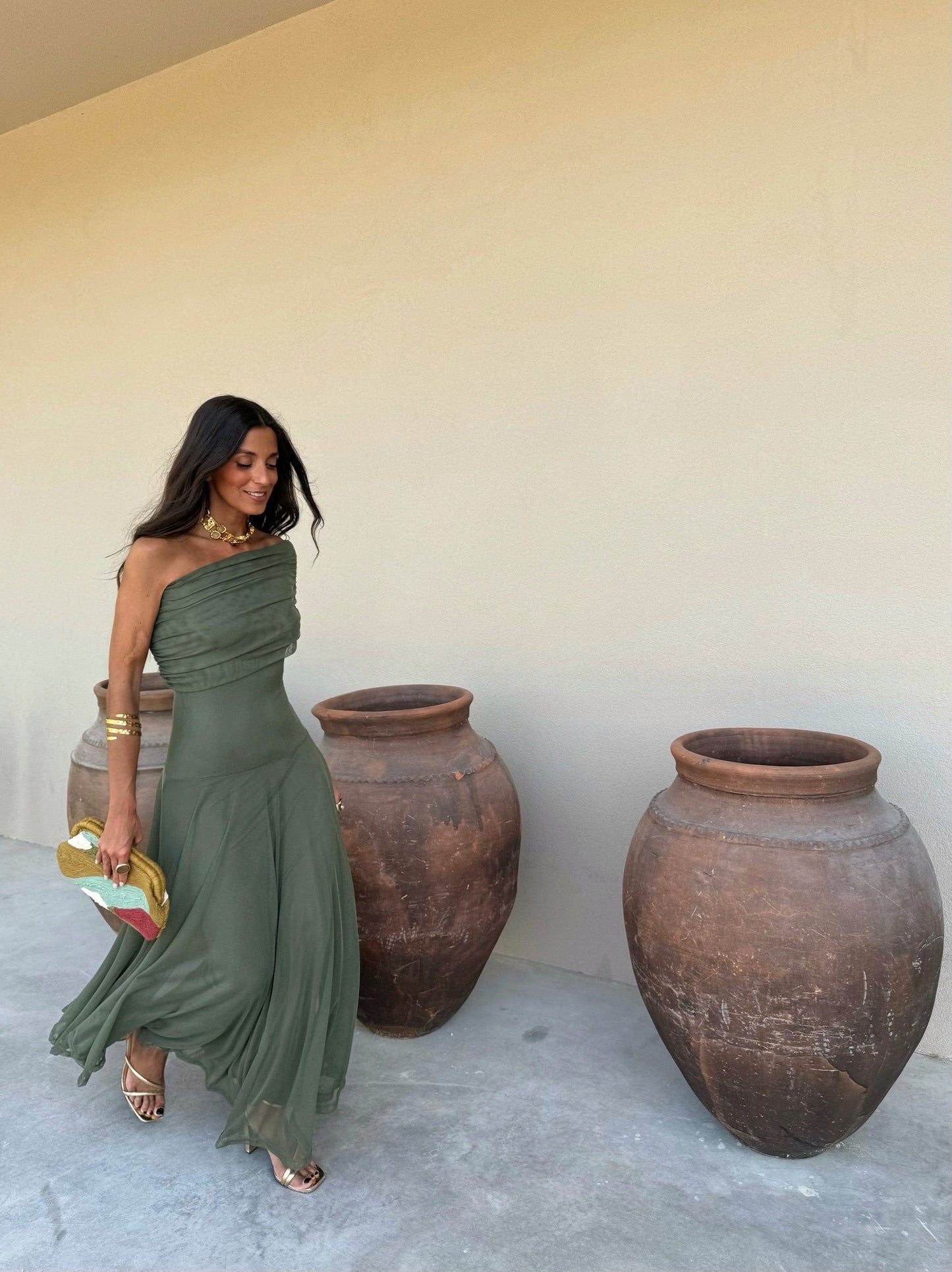 ANA Vestido Midi Elegante