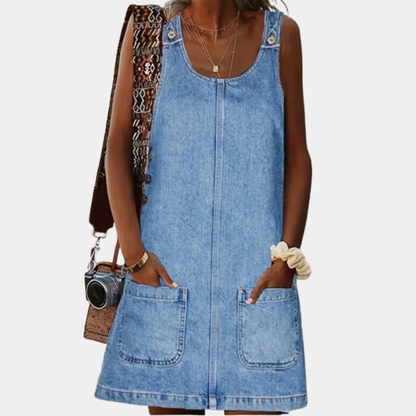Saylor | Vestido Denim Casual