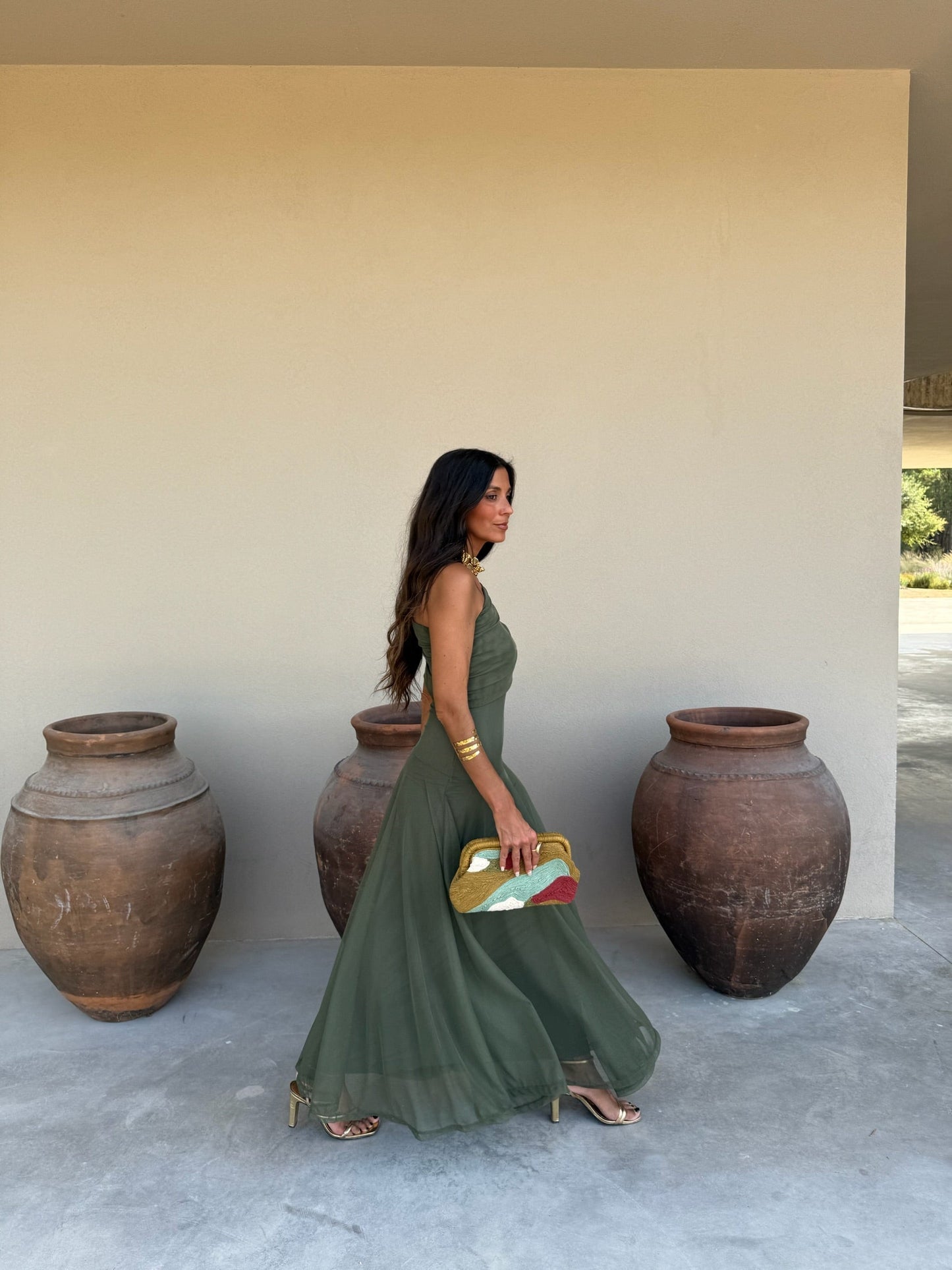ANA Vestido Midi Elegante