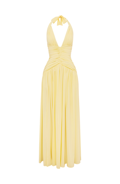 Vestido Maxi Amaris - Limón