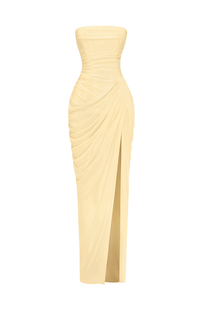 Vestido Maxi Cyra - Limón