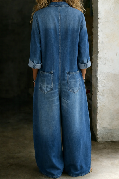 Lena | Mono Denim Cómodo