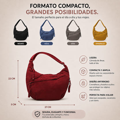 Elena | Bolso de Hombro Beige