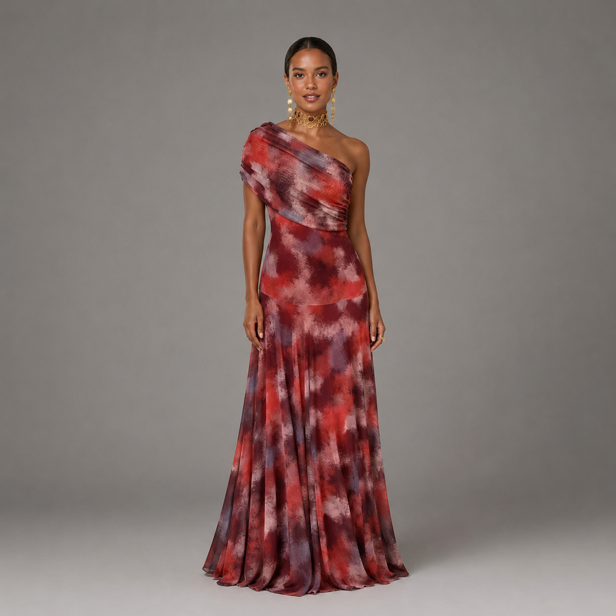 ANA Vestido Midi Elegante