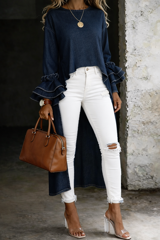 Ashley | Camisa Denim Casual