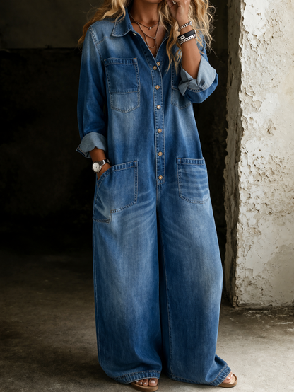 Lena | Mono Denim Cómodo