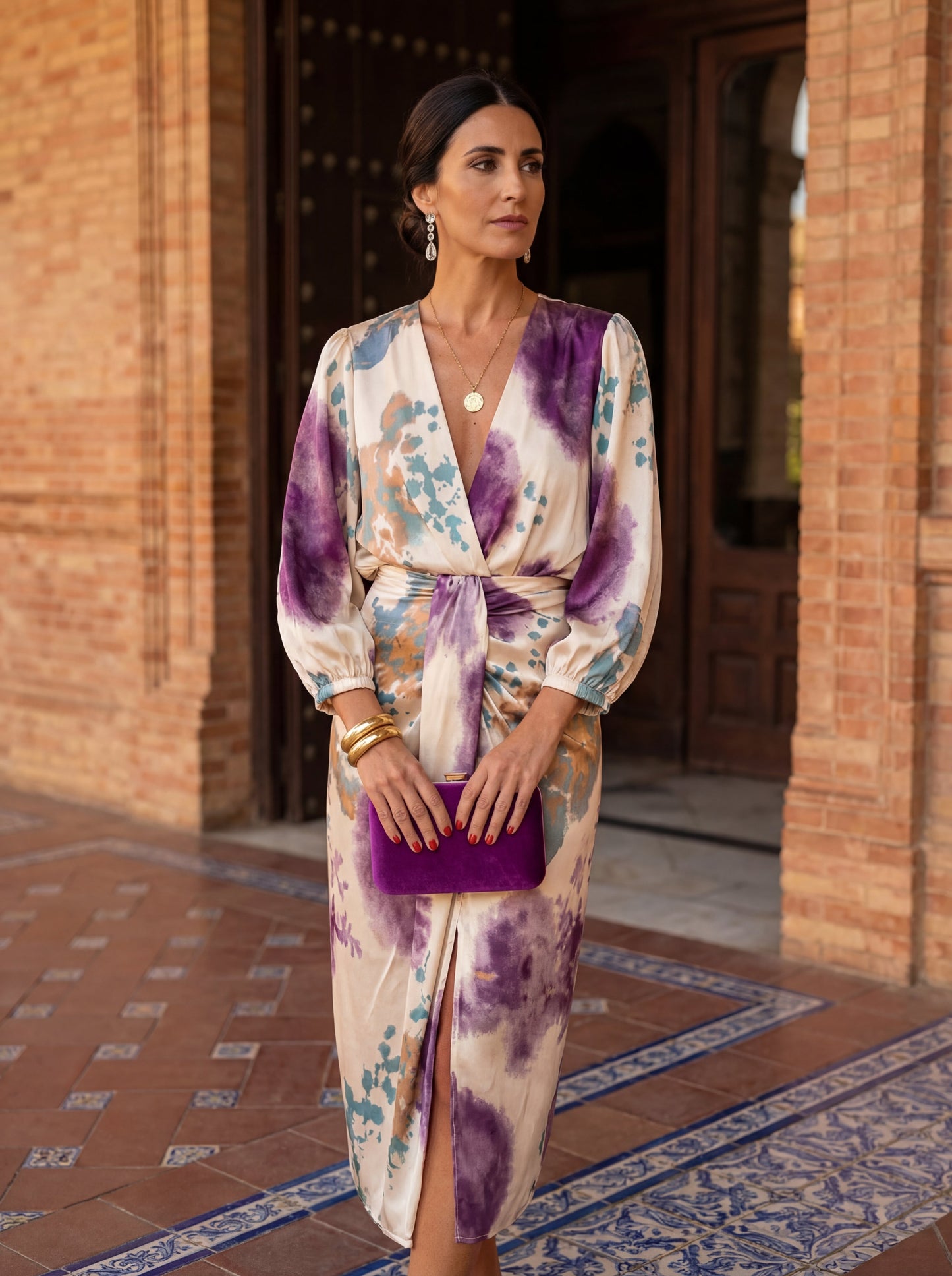 Valeria™ | Vestido con escote cruzado