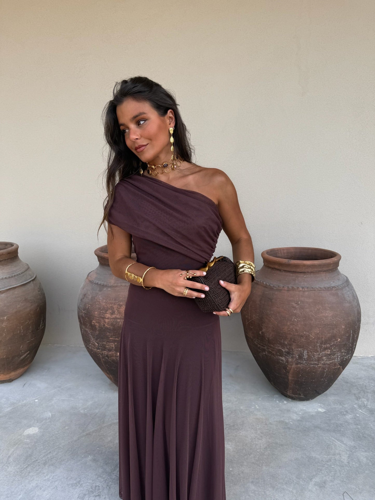 ANA Vestido Midi Elegante
