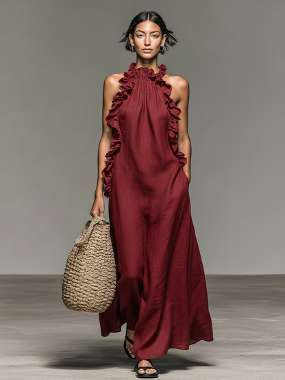 Vestido Maxi Gladys™ con bolsillos