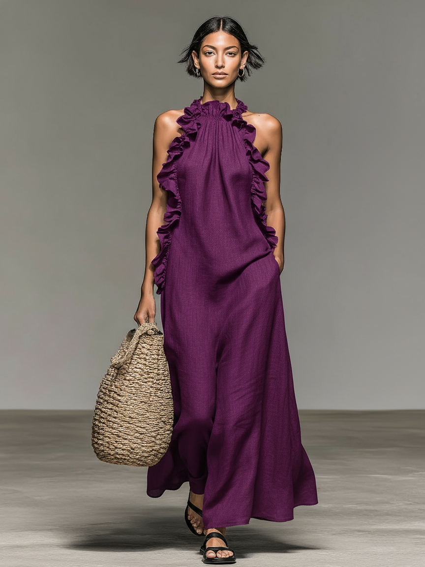 Vestido Maxi Gladys™ con bolsillos