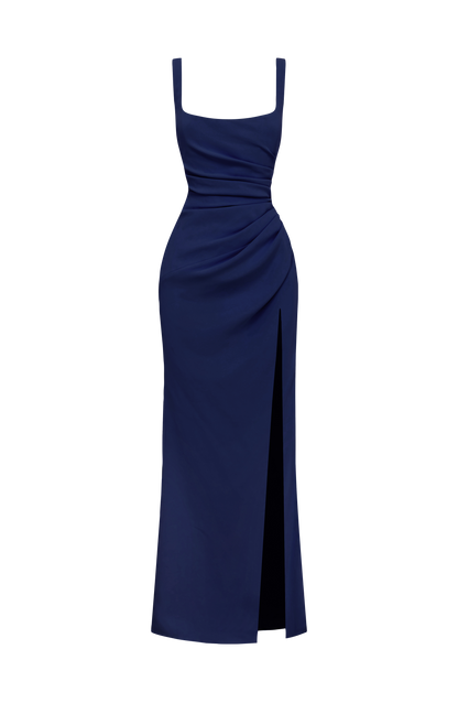 Vestido Maxi Laleh - Azul Marino