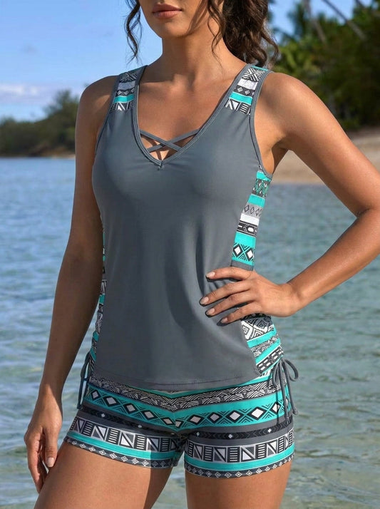 Aurora - Tankini Fluido Estilizador