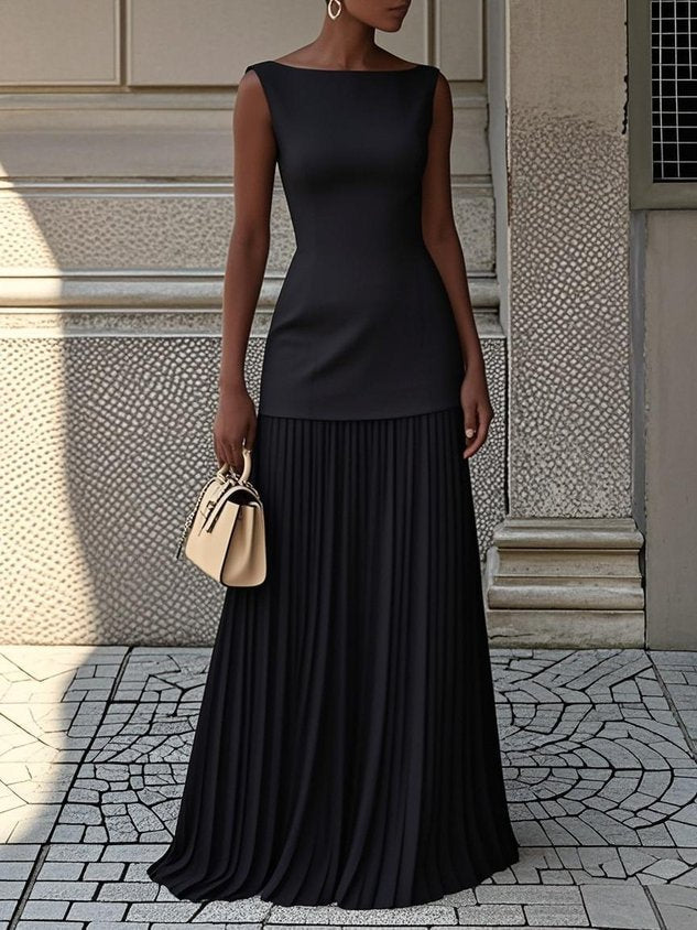 Vestido Maxi Plisado Shania™