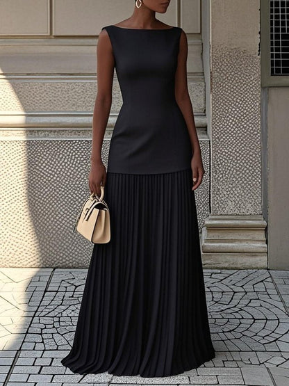 Vestido Maxi Plisado Shania™