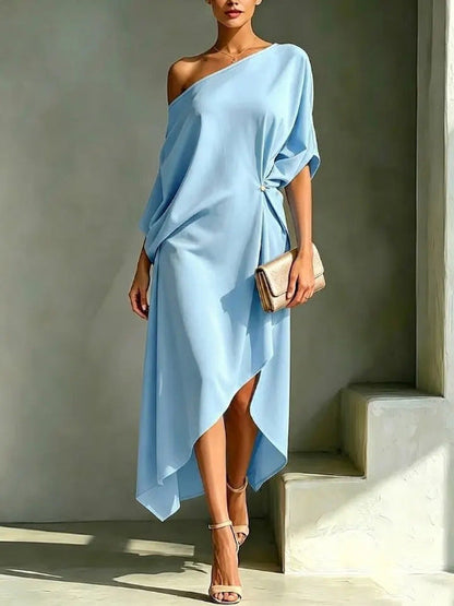 Camila | Vestido Asimétrico Elegante