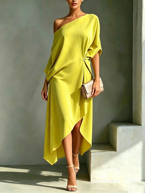 Camila | Vestido Asimétrico Elegante