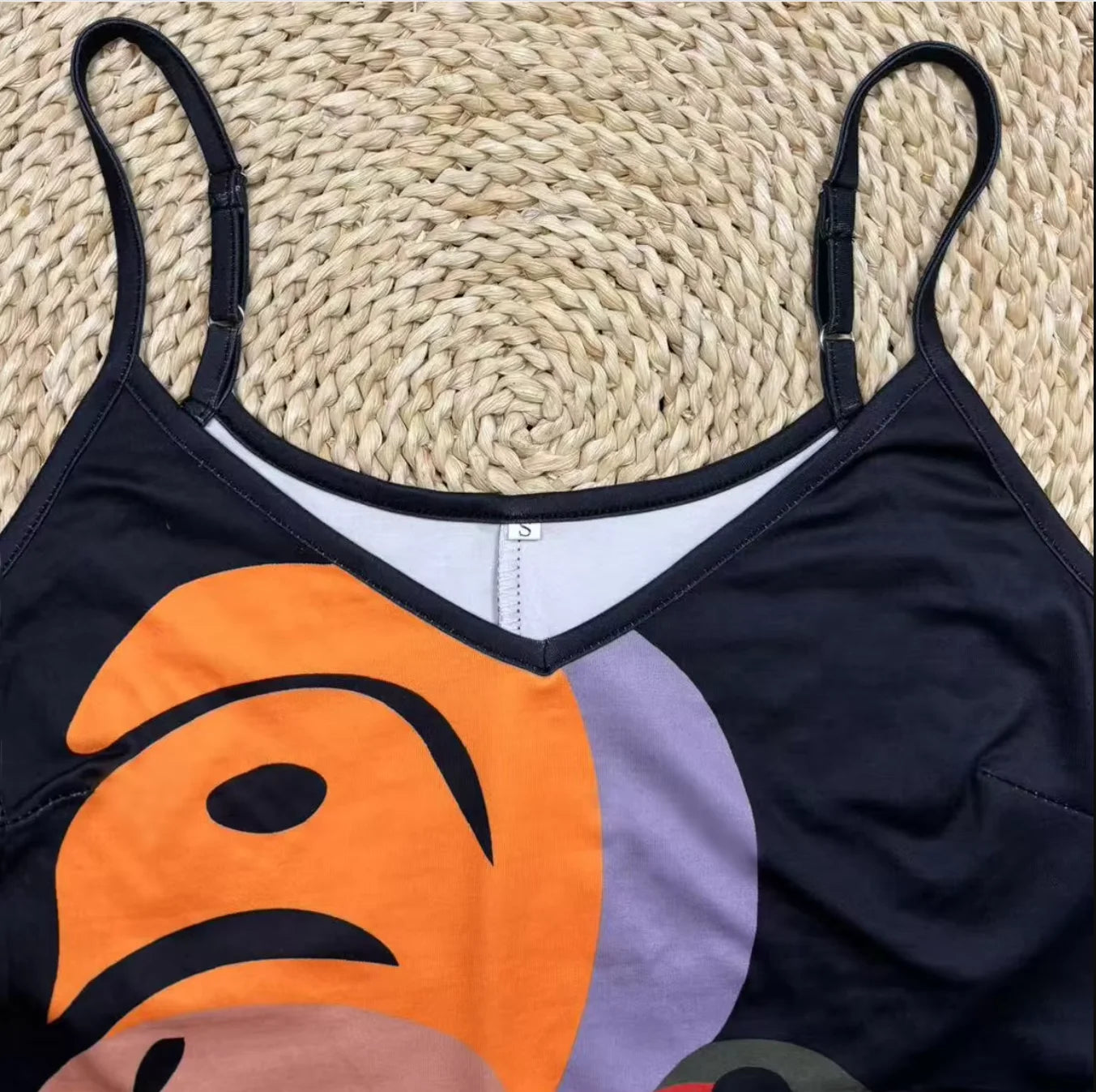 Vestido halter ultralargo de verano con estampado de hojas, escote en V, sin mangas, tirantes ajustables y bolsillos laterales