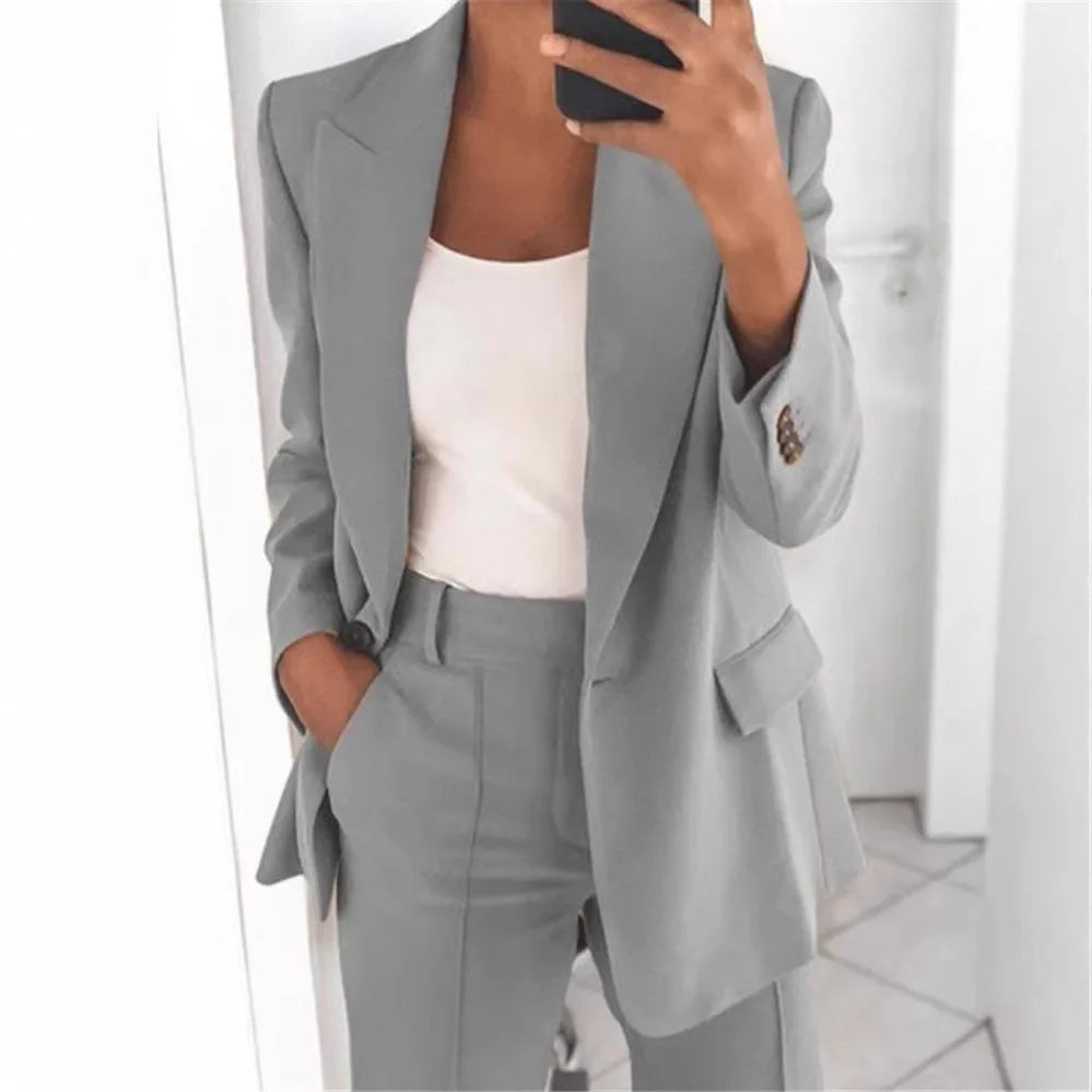 Adriana | Conjunto Blazer y Pantalón Elegante