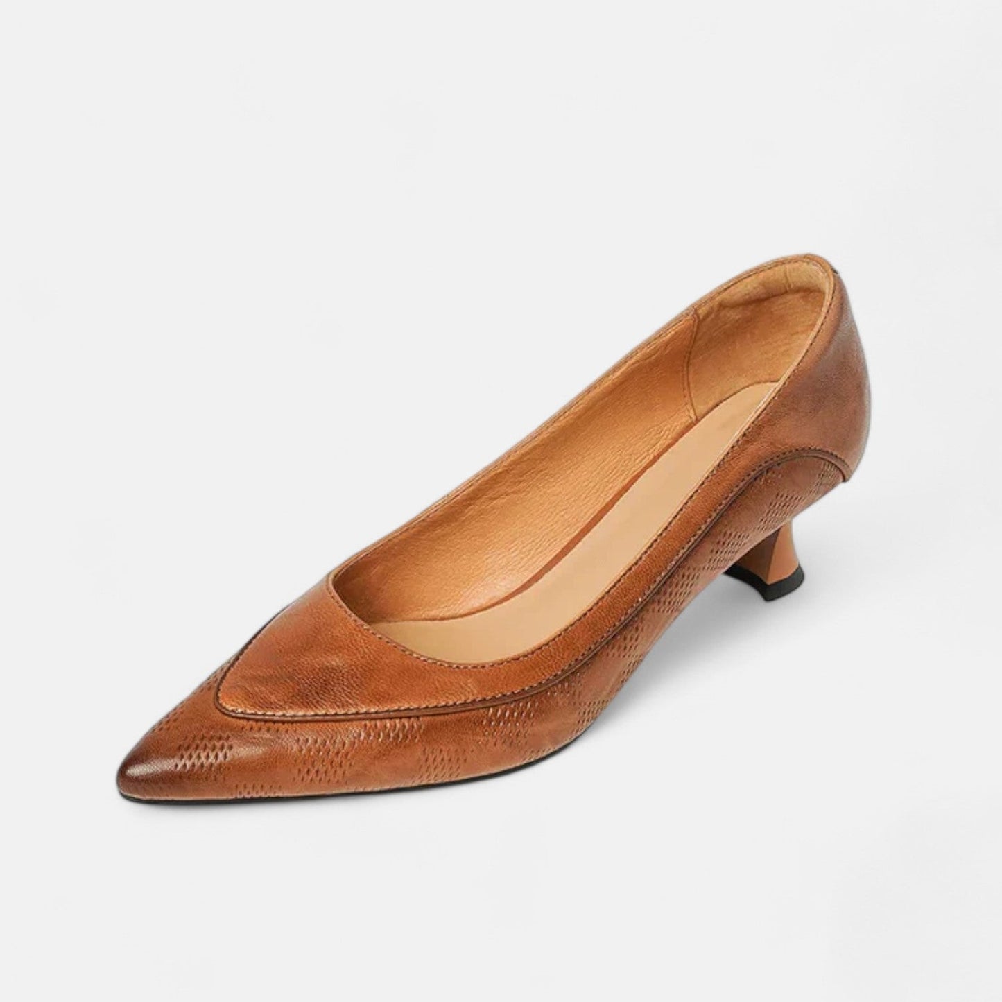 Amara™ | Zapatos de tacón de piel