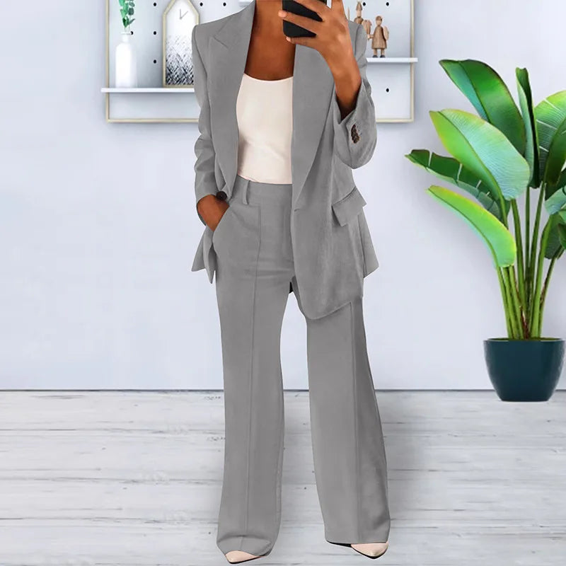 Adriana | Conjunto Blazer y Pantalón Elegante