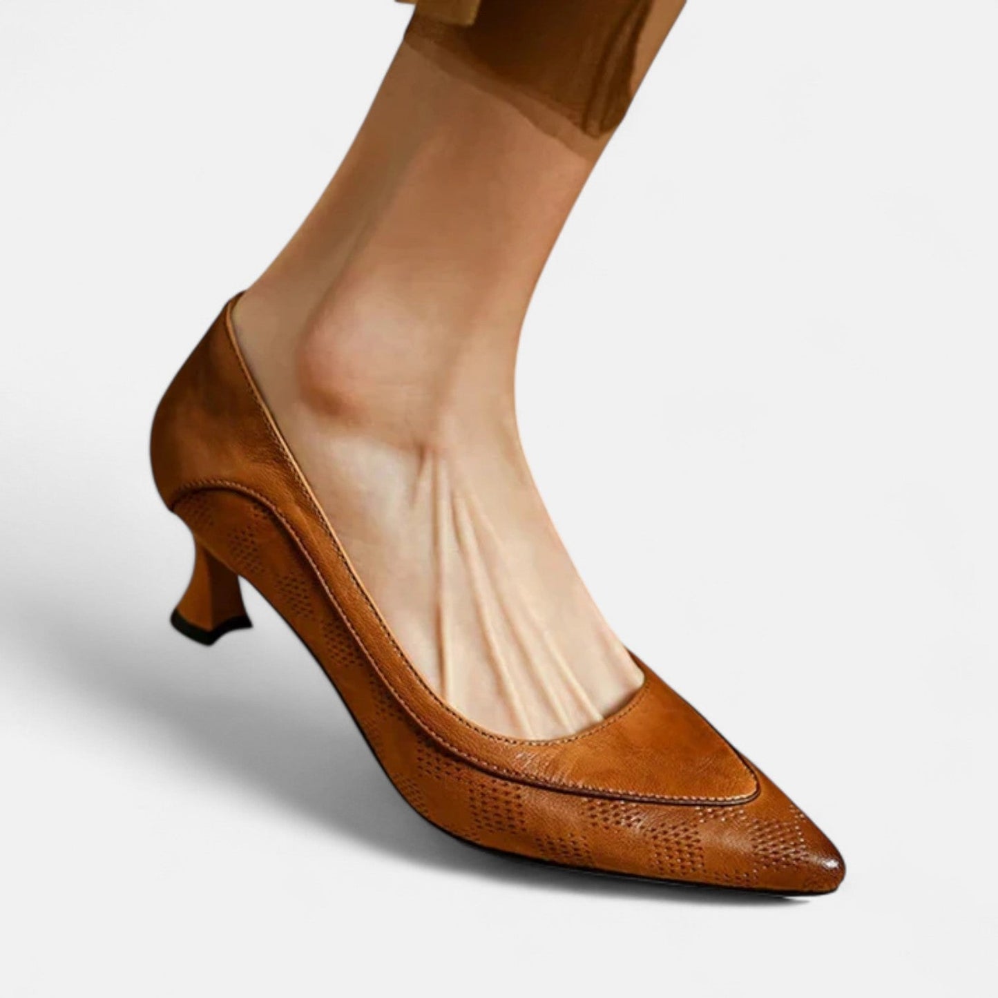 Amara™ | Zapatos de tacón de piel