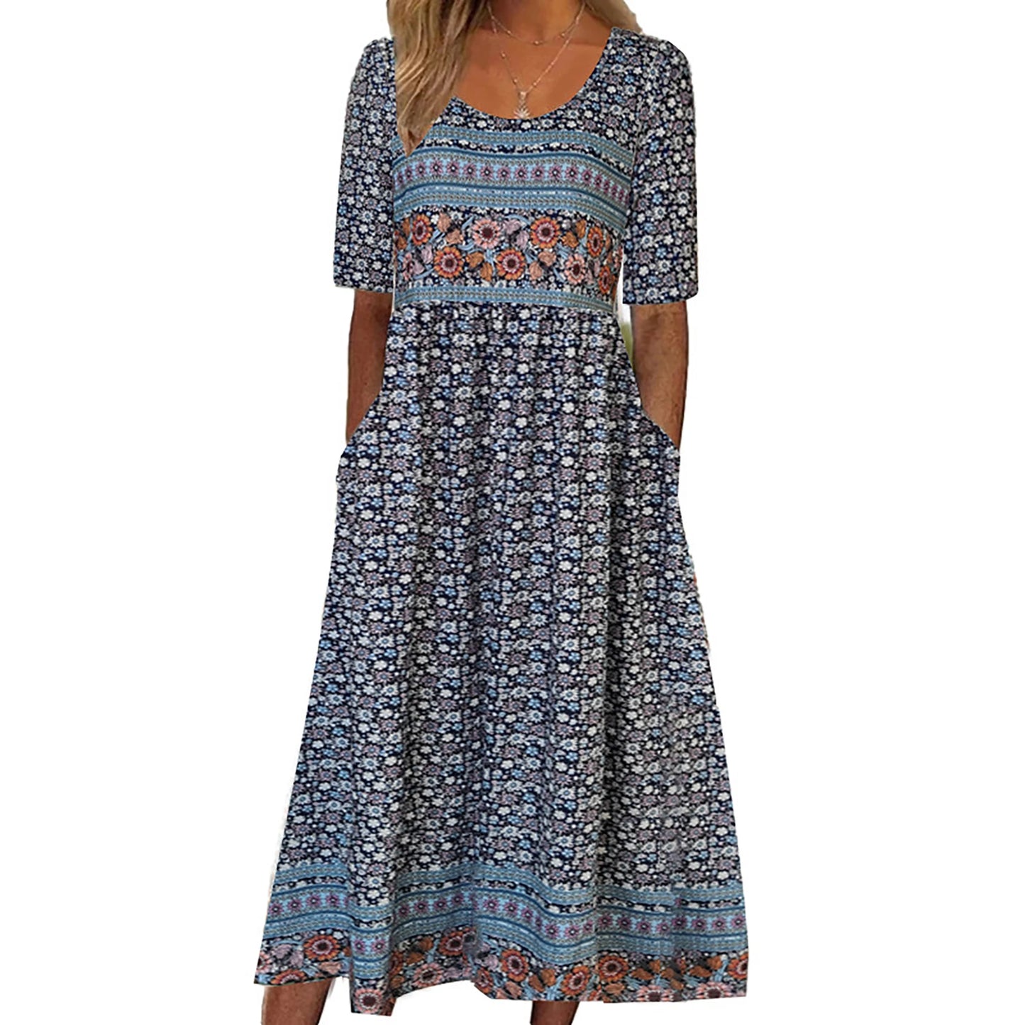 🌸 Vestido LAURA — Estilo bohemio y femenino