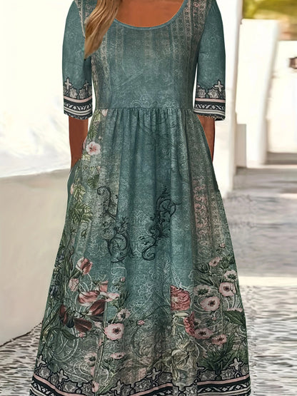🌸 Vestido LAURA — Estilo bohemio y femenino