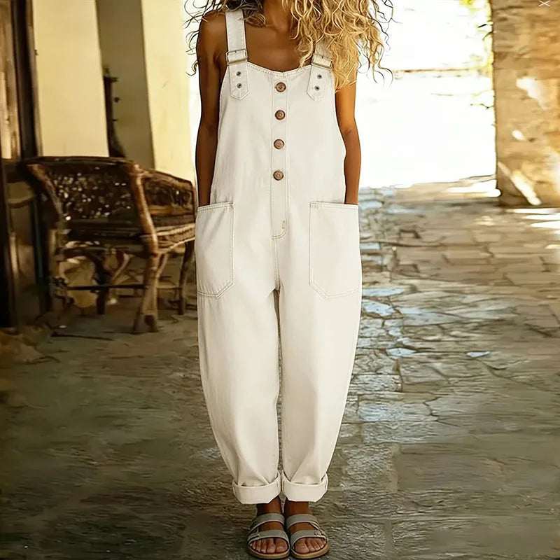 Mae | Peto Denim con Tirantes Ajustables