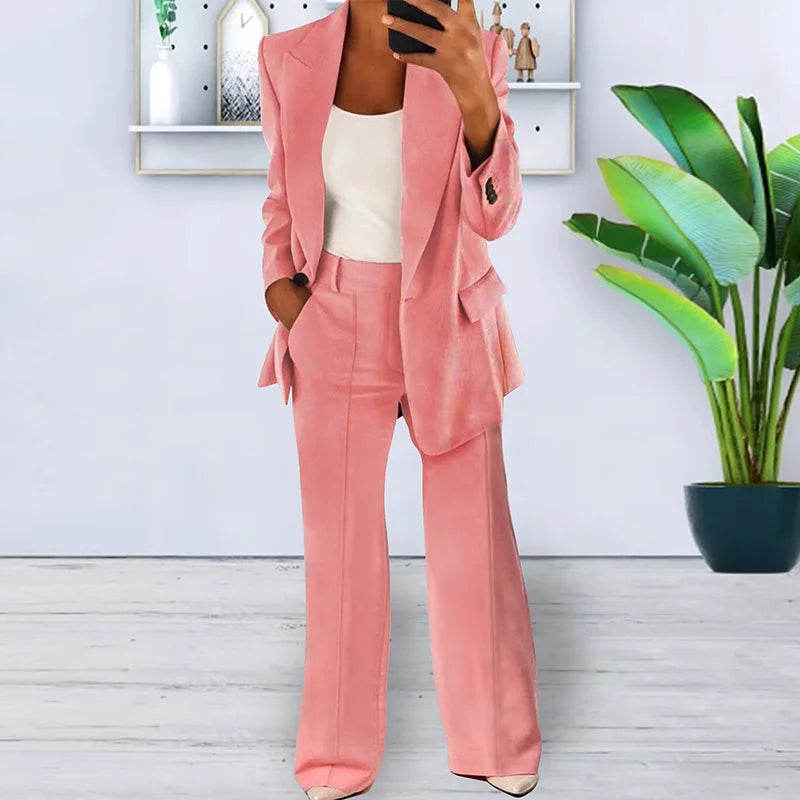 Adriana | Conjunto Blazer y Pantalón Elegante