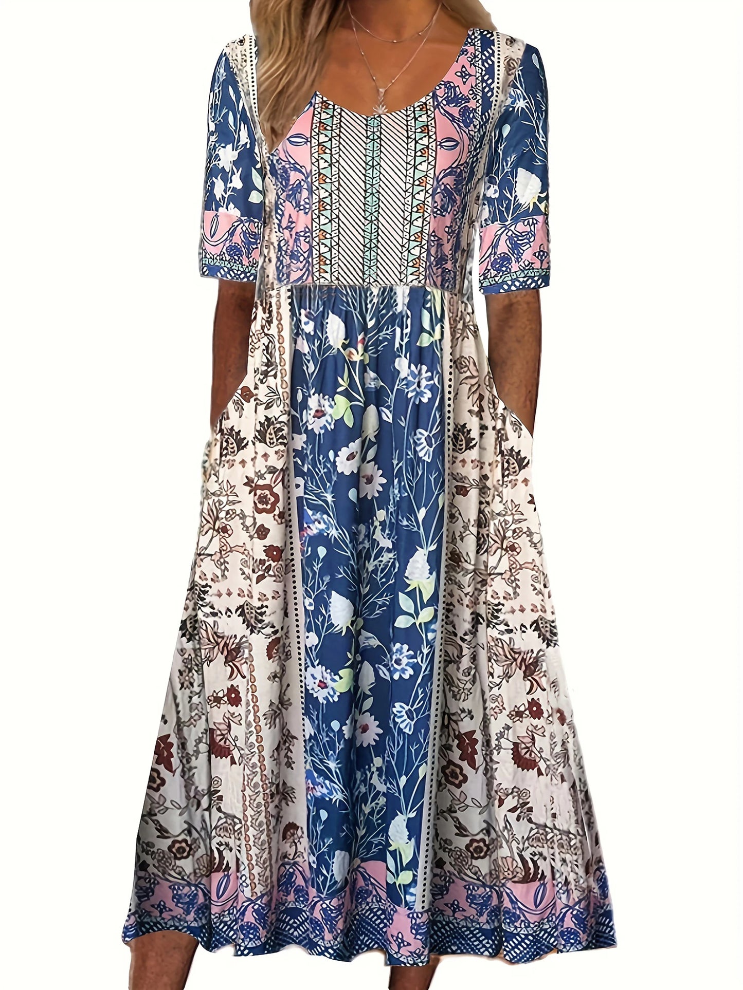 🌸 Vestido LAURA — Estilo bohemio y femenino