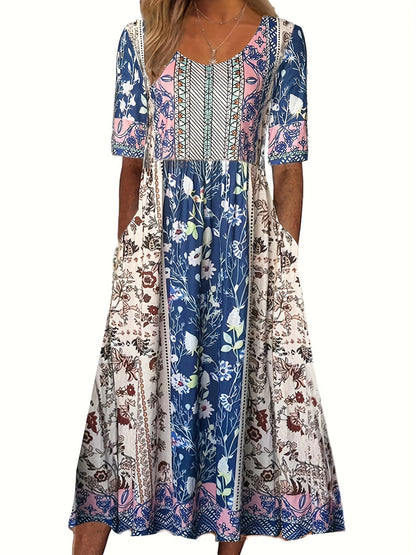 🌸 Vestido LAURA — Estilo bohemio y femenino