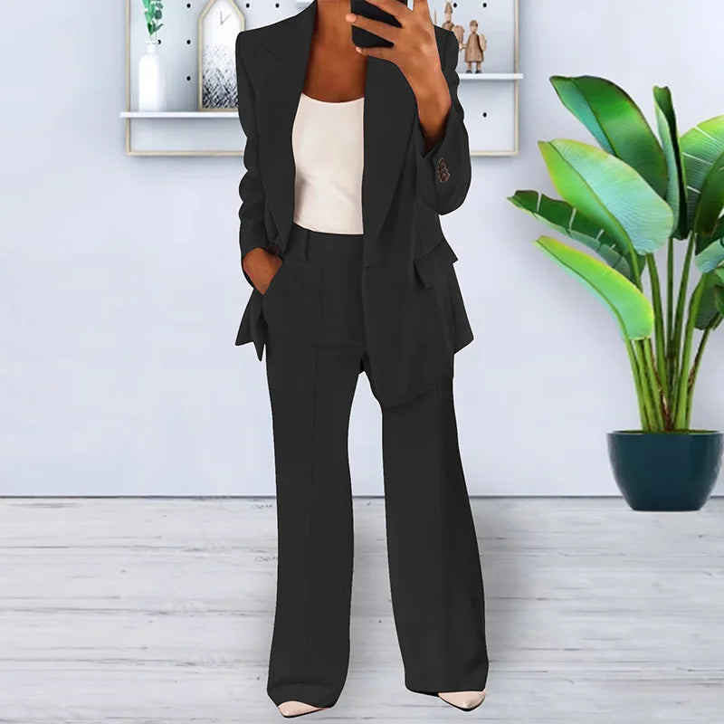 Adriana | Conjunto Blazer y Pantalón Elegante