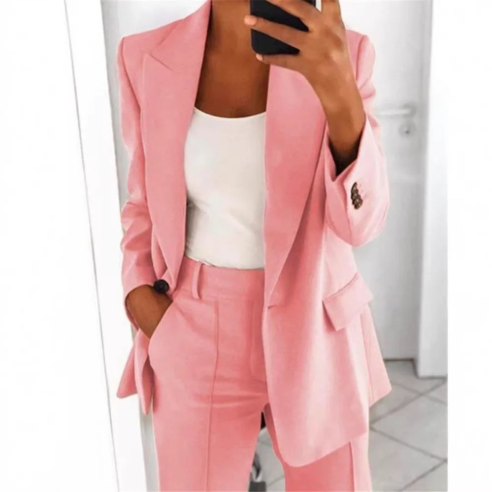 Adriana | Conjunto Blazer y Pantalón Elegante
