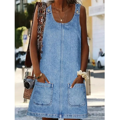 Saylor | Vestido Denim Casual