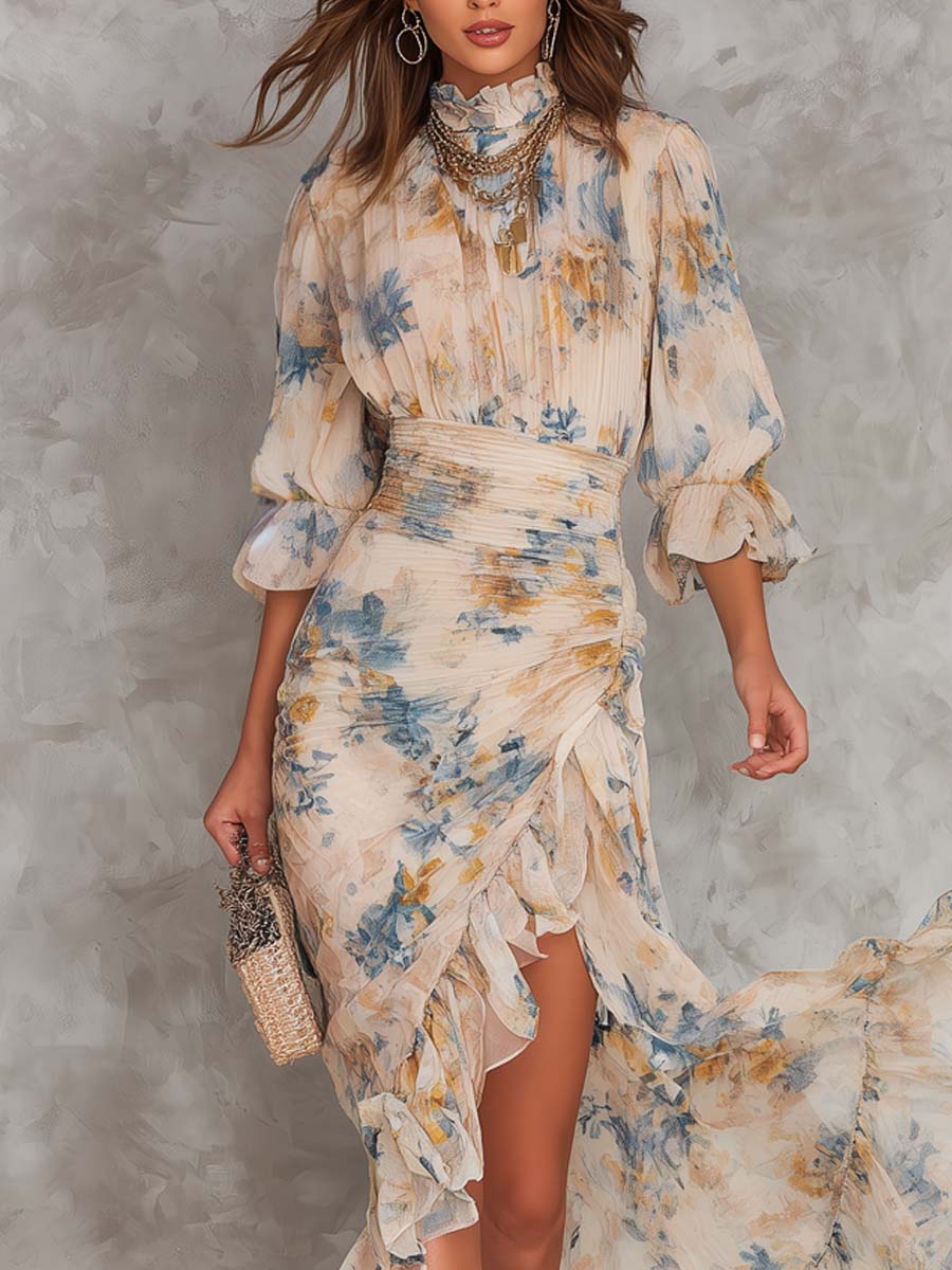 Vestido Maxi Floral Cassia™