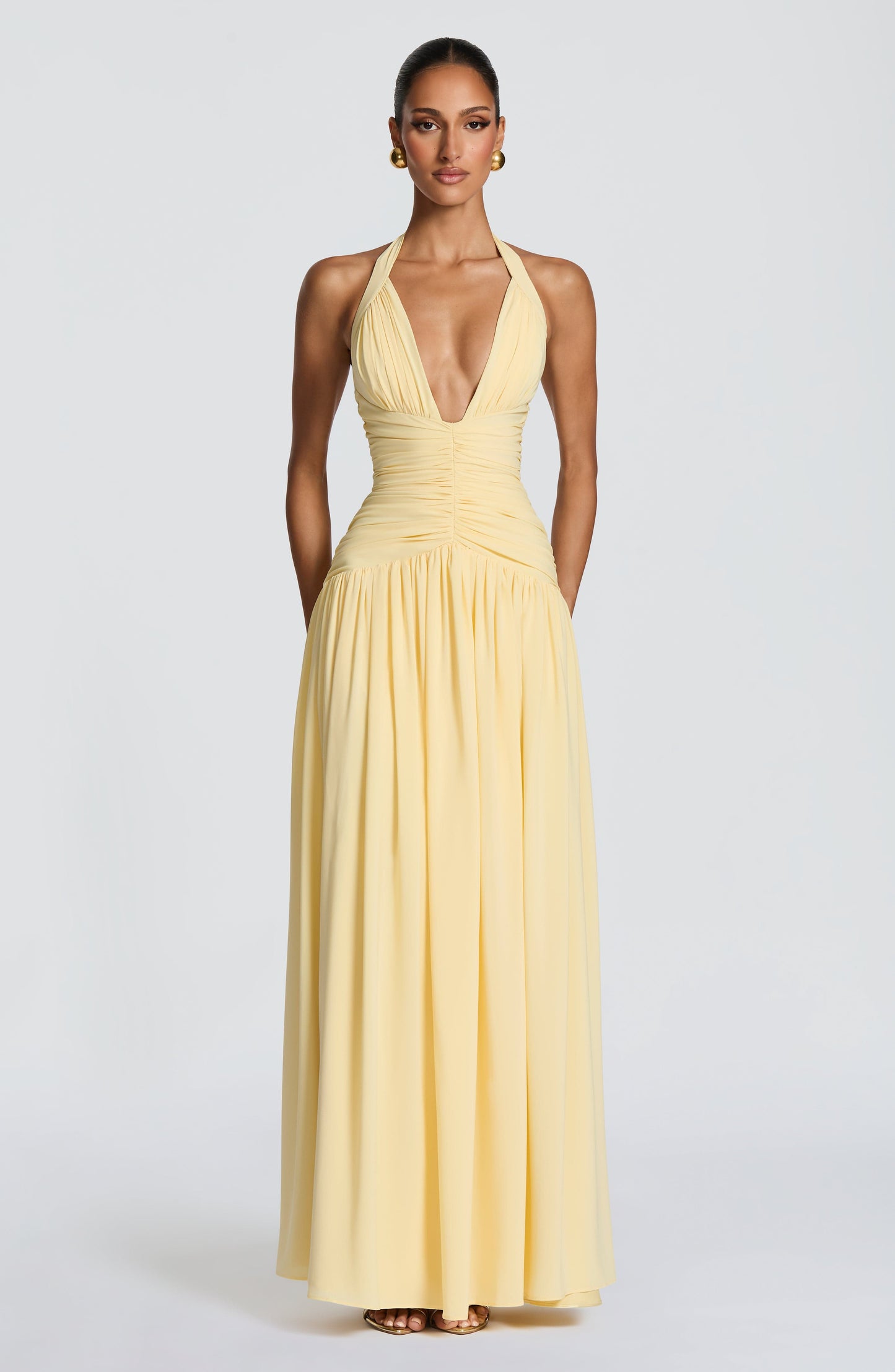 Vestido Maxi Amaris - Limón