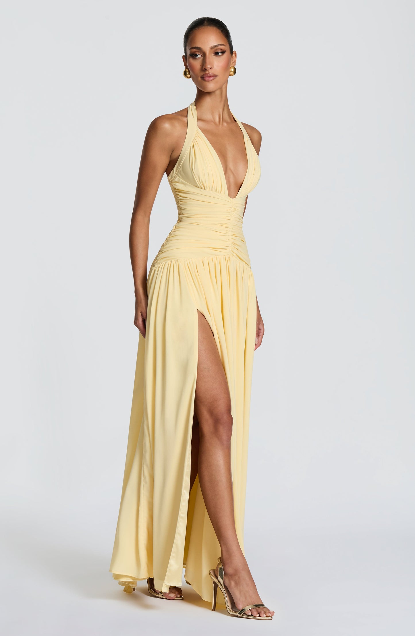 Vestido Maxi Amaris - Limón