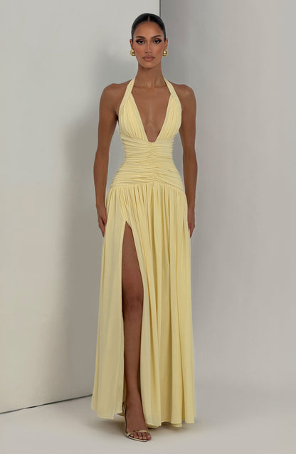 Vestido Maxi Amaris - Limón