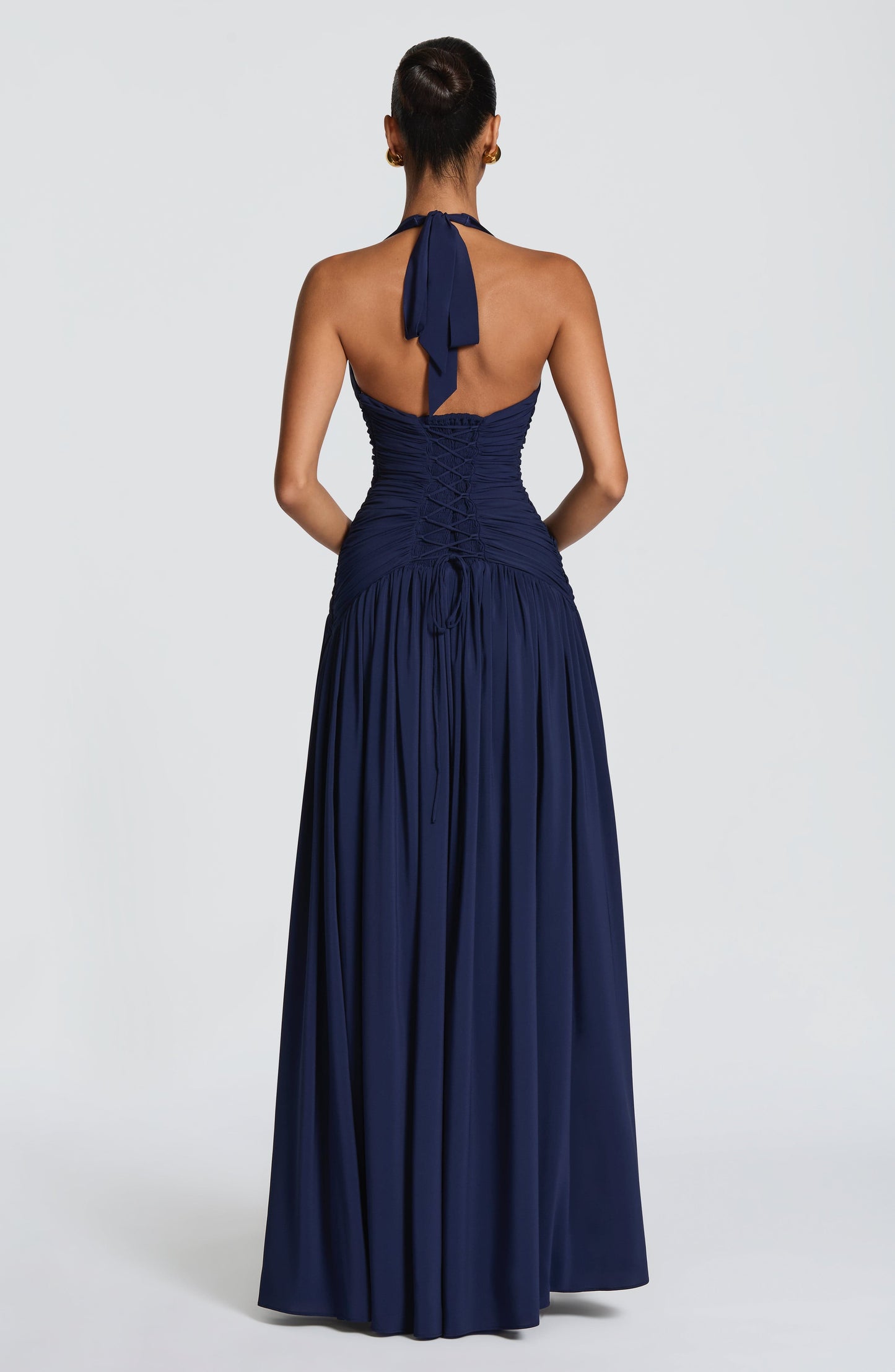 Vestido maxi Amaris - Azul marino