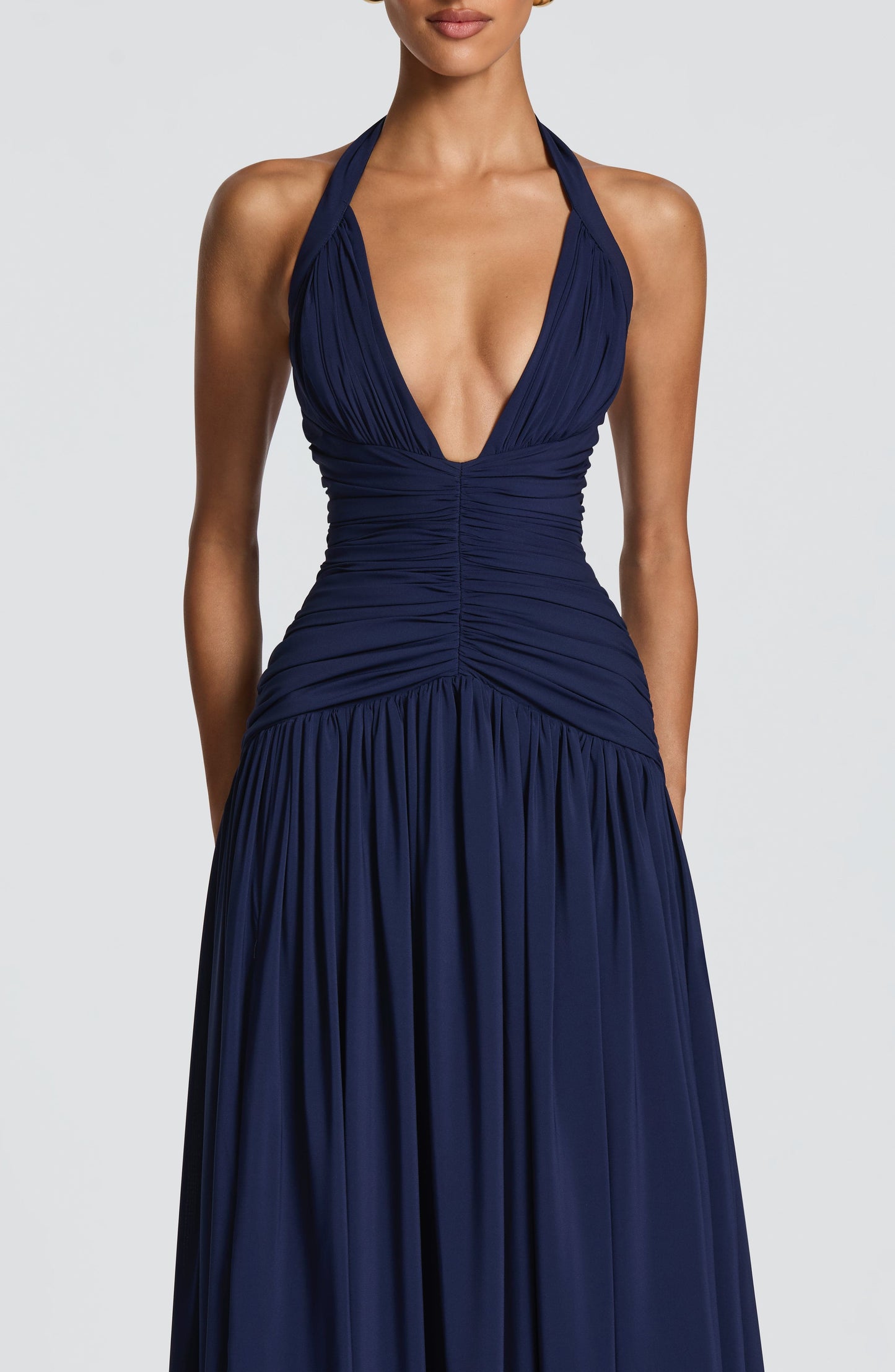 Vestido maxi Amaris - Azul marino