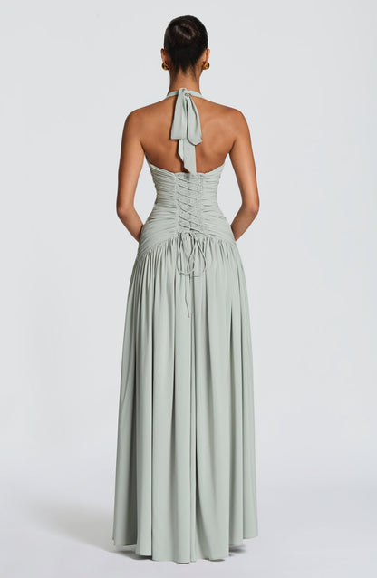 Vestido Maxi Amaris - Salvia
