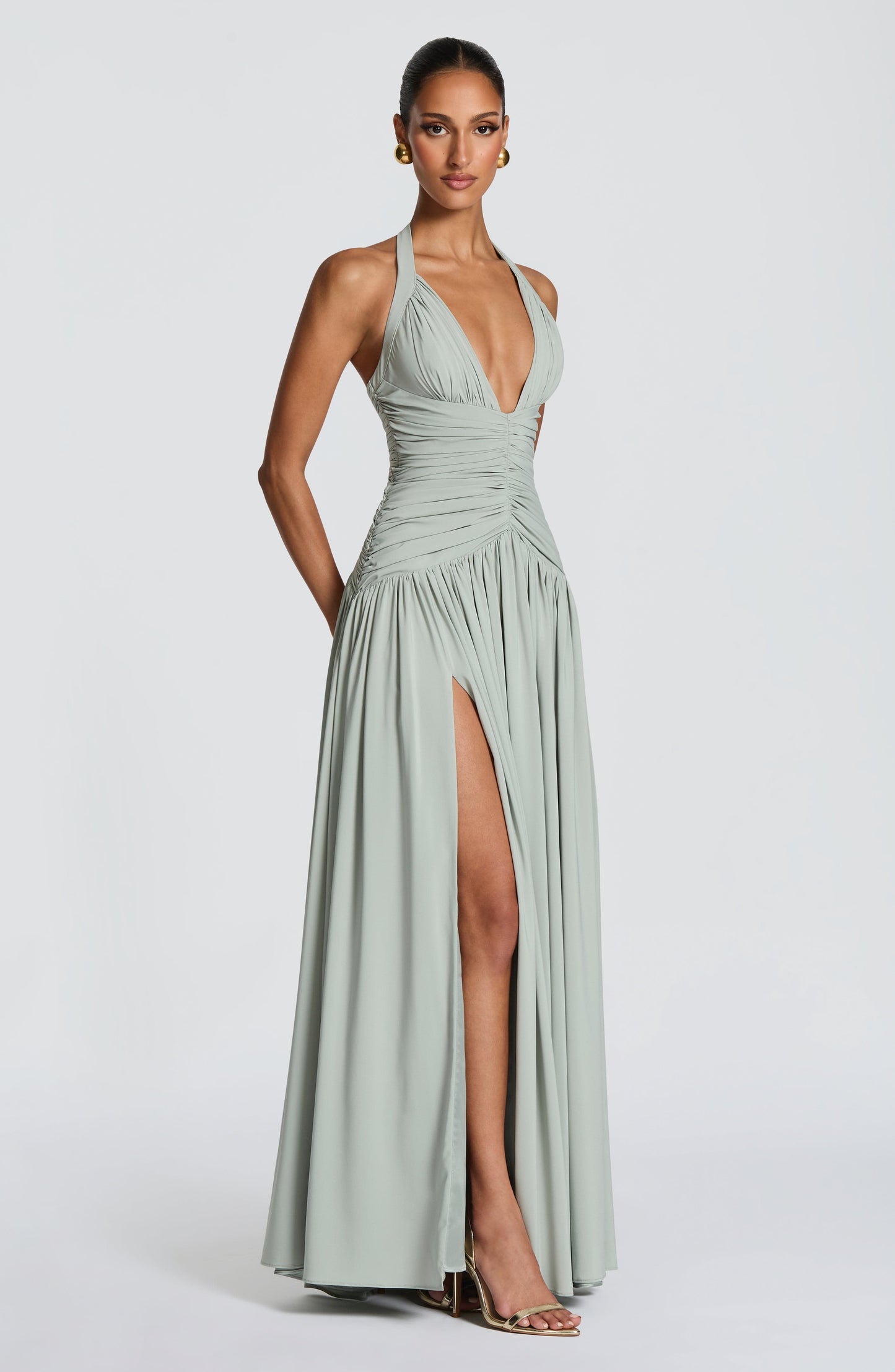 Vestido Maxi Amaris - Salvia